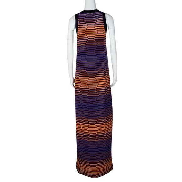 M Misoni Multicolor Knit Sleeveless Maxi Dress S/M - Picture 2 of 4